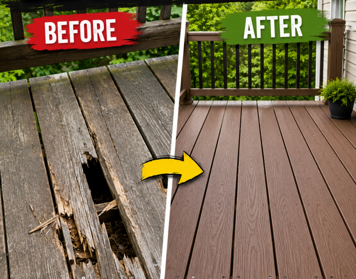 Deck Repairs button