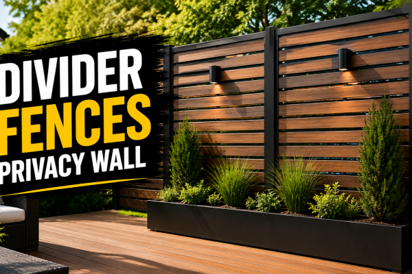 divider fences privacy walls